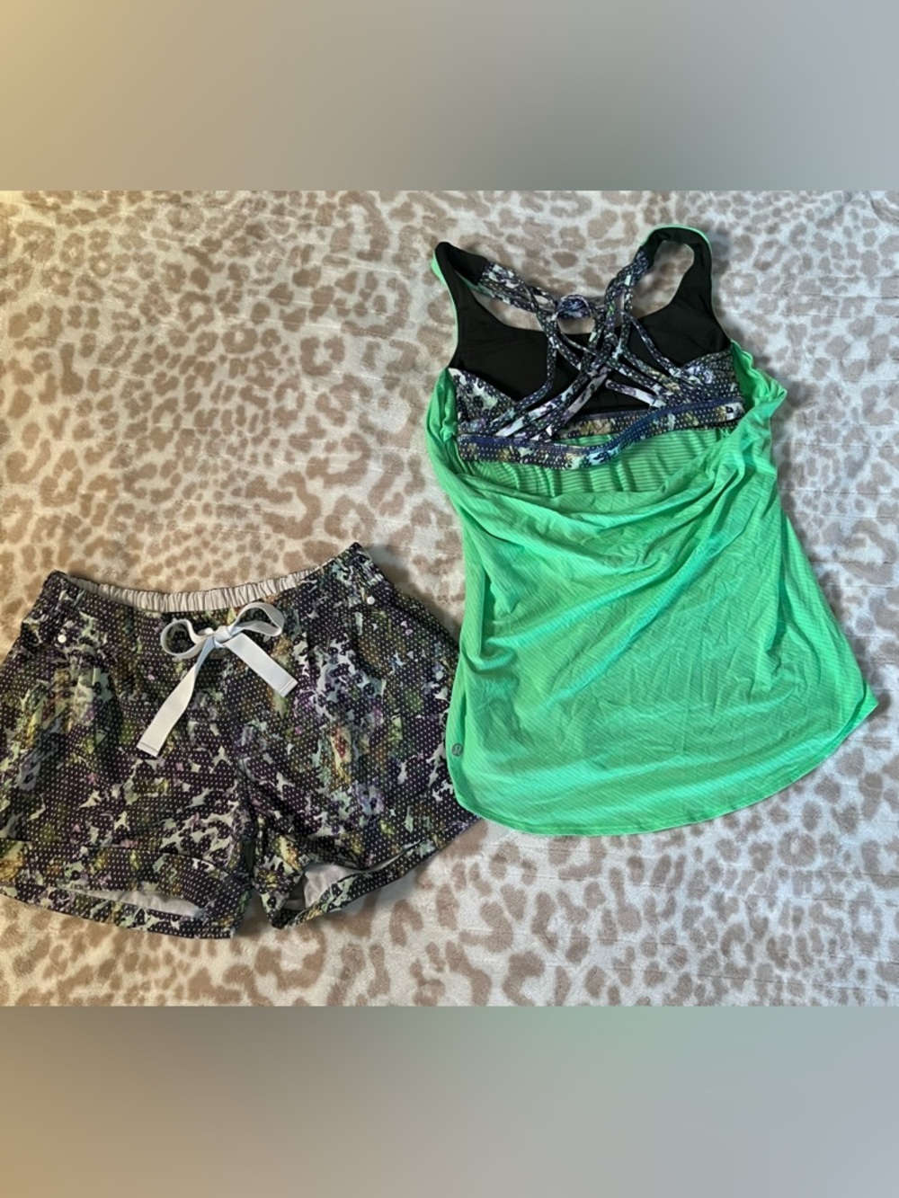 Lululemon Tank Top and Short Set, Size 6